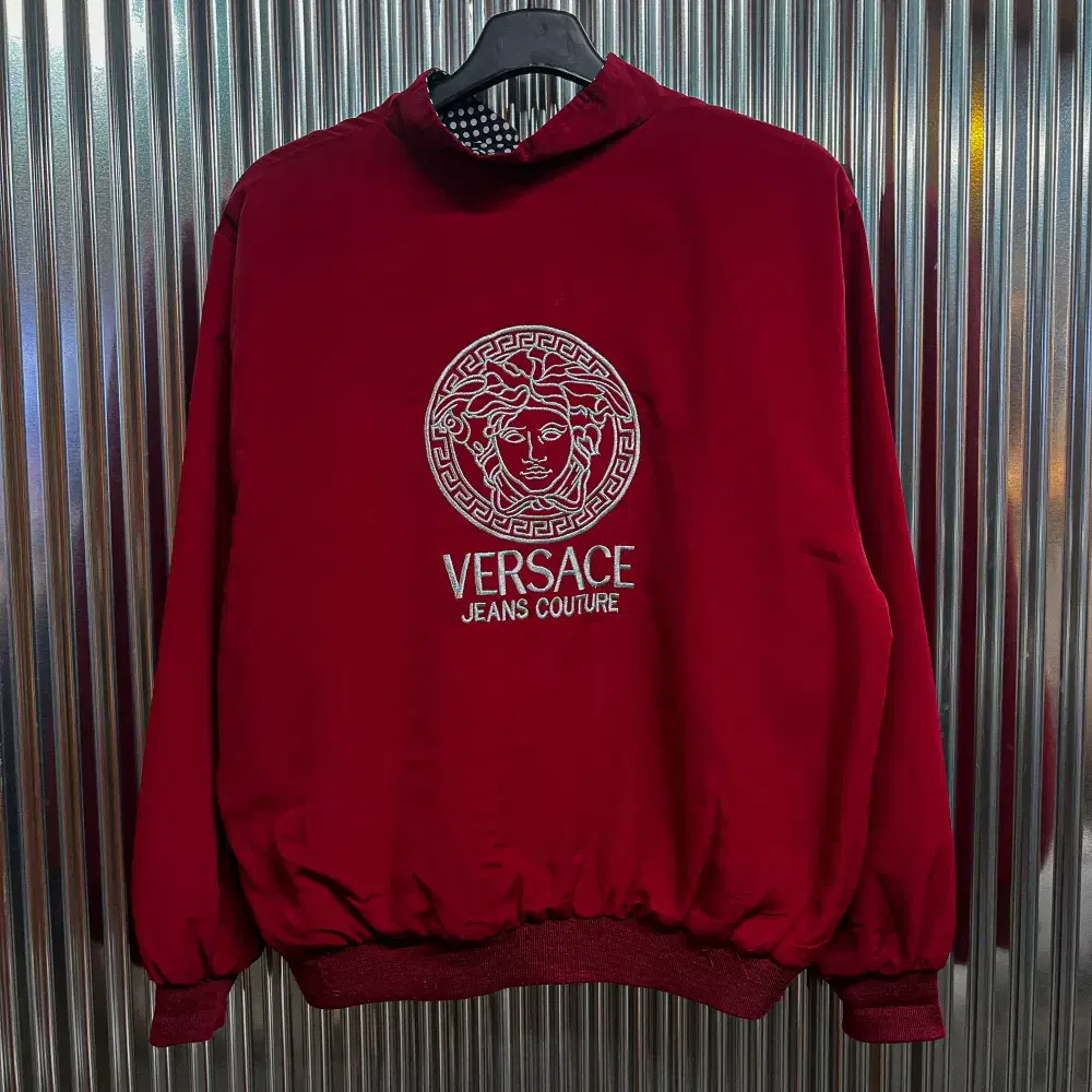 Versace Old School Big Logo Bloomers Jacket (Domestic L) T327