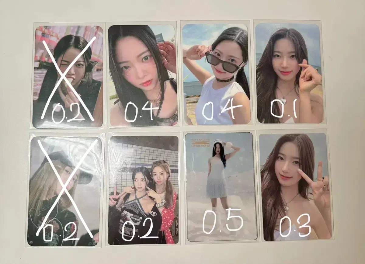 Le Sserafim Antiprezail album photocard Alpo aladin pre-order benefit unreleased photocard Hong Eunchae