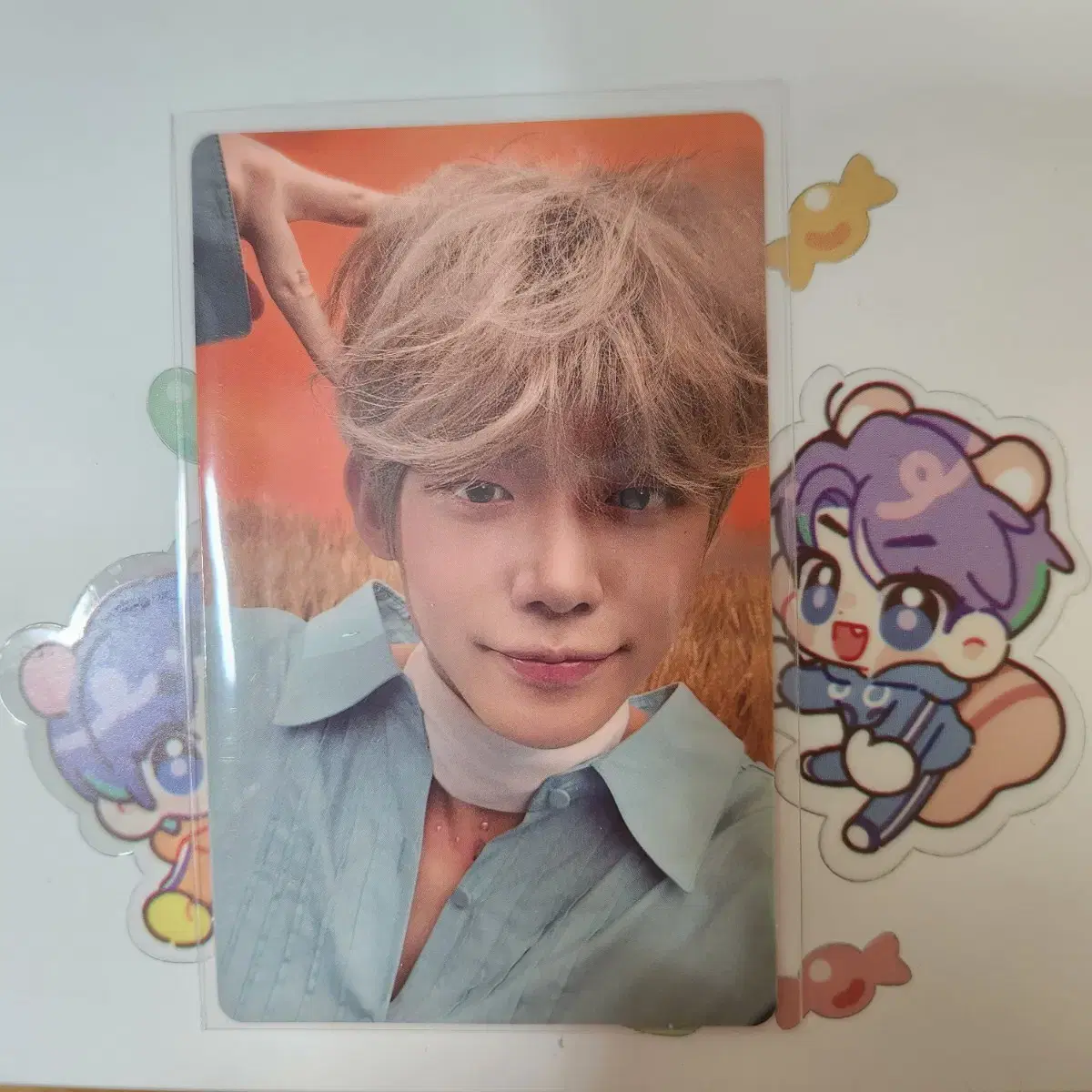 TXT yeonjun Hooning WeversePre-order Benefit Lite Tamp Tamp Bamp