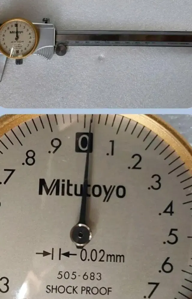 Mitutoyo 505-683 Dial cliper 150MM