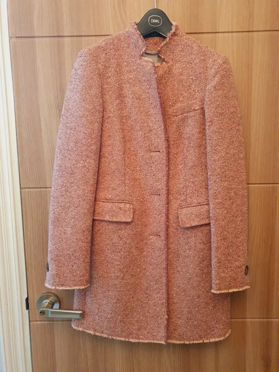 SISLEY Sisley Tweed Long Jacket 55 Women's Clothing Jackets Office Wear Tweed Jacket