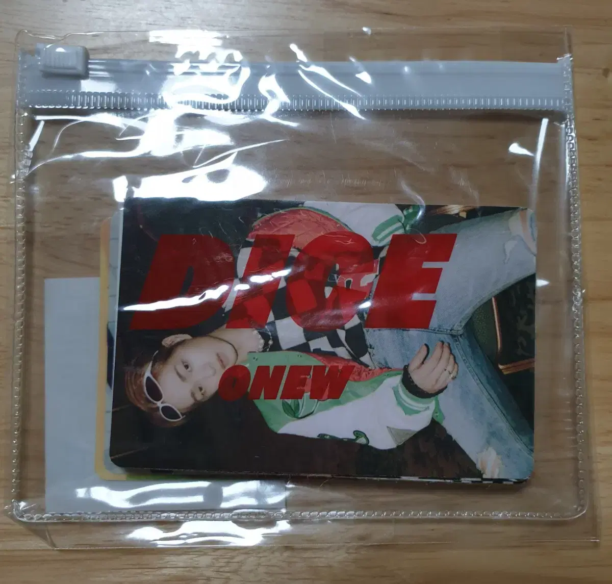 Shinee onew Dice Sticker Pack Unsealed