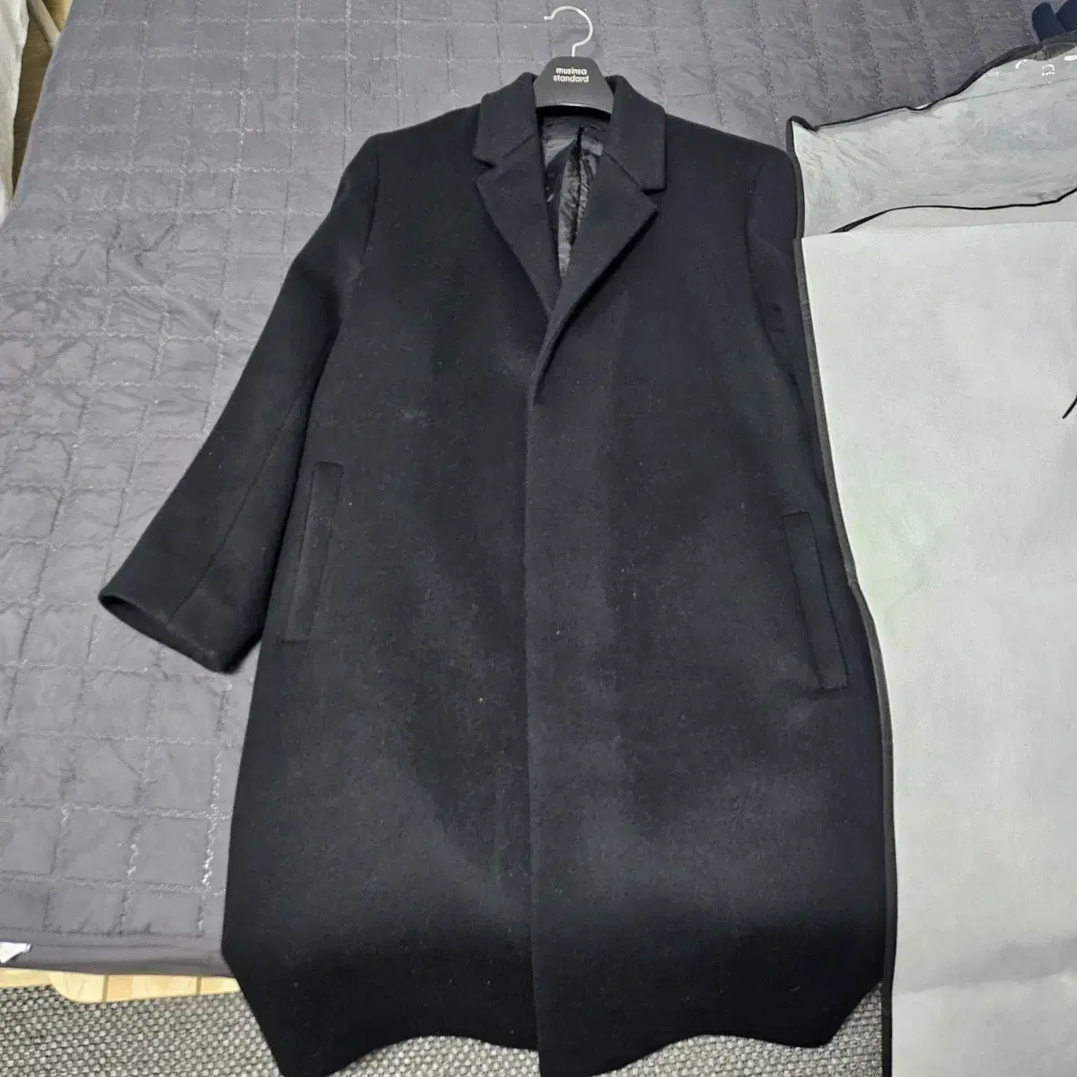 [Extremely Pre-Owned] DrawFit Premier Pure Cashmere Hidden Single Coat M