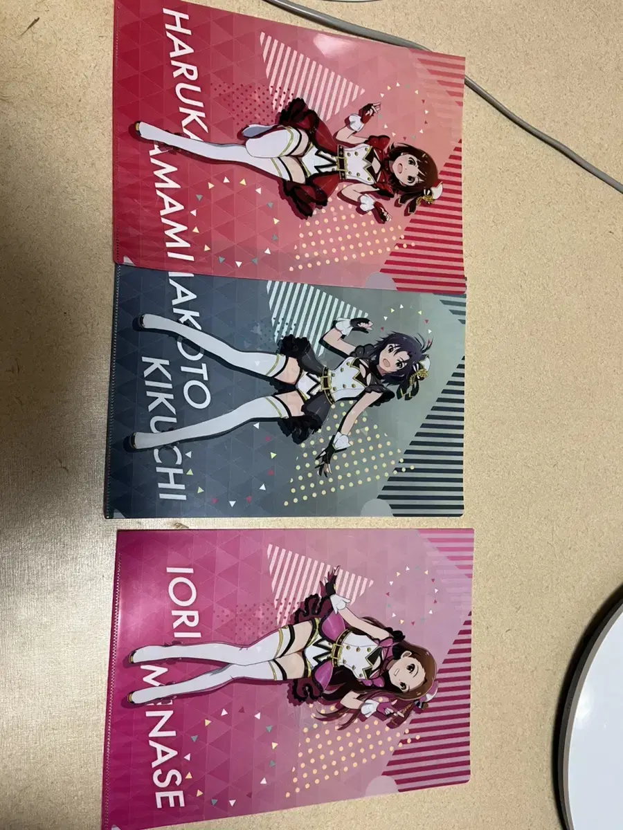 Idolmaster Haruka Makoto Iori sells clear files