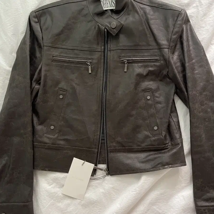 보헤미안서울 빈티지 레더 숏자켓 VINTAGE LEATHER