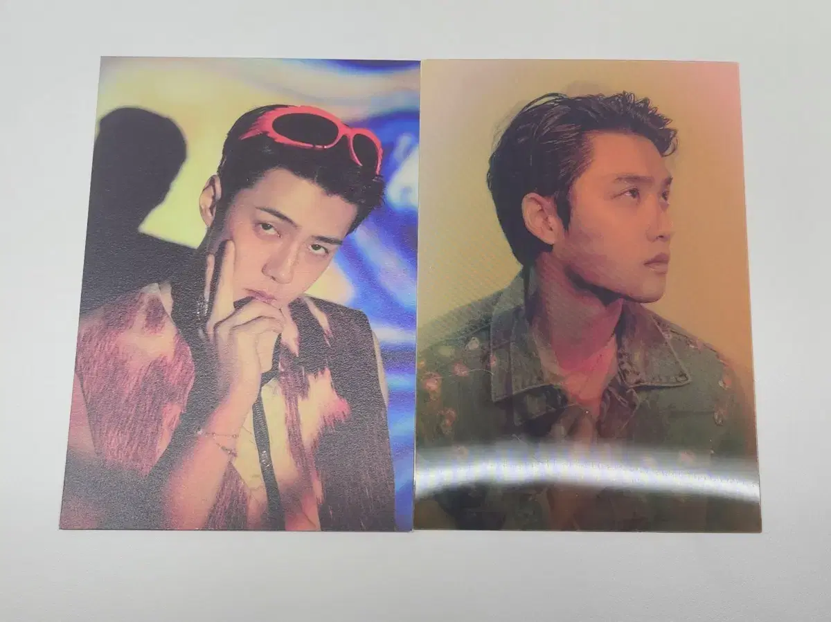 exo exist creamsoda d.o. lenticular sehun postcard