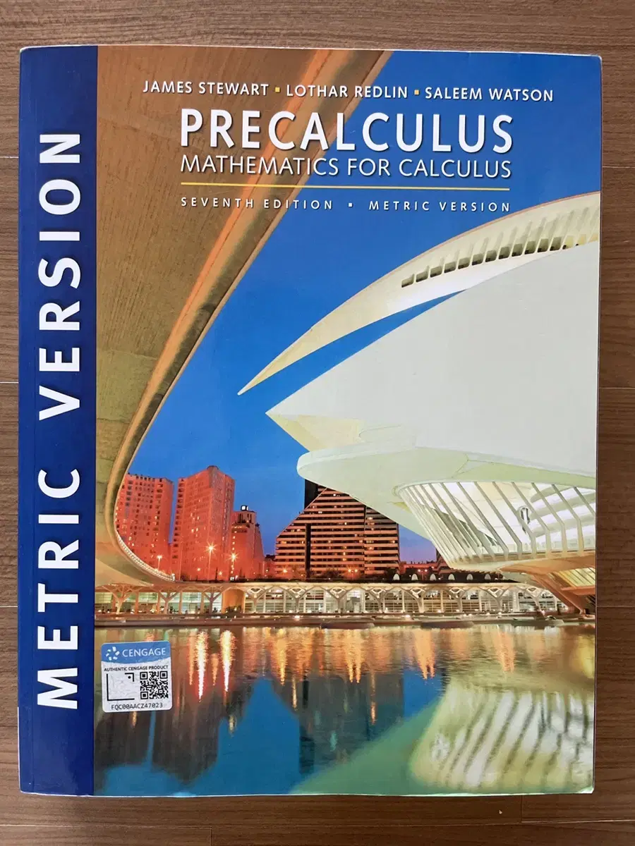 Precalculus 7th Edition Metric Version