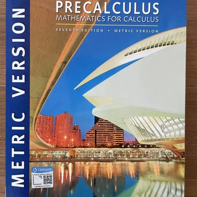 Precalculus 7th Edition Metric Version