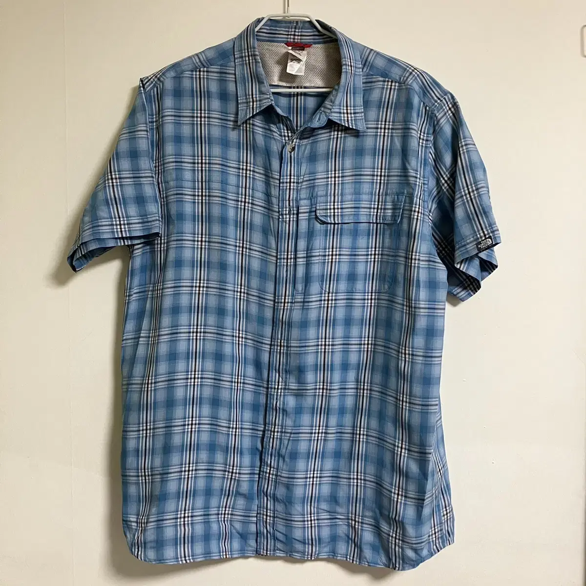 The North Face Vintage bloo Check Shirt XL