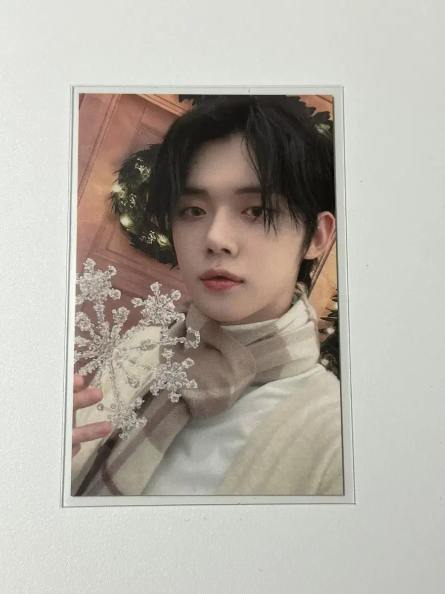 txt karaoke broadcast photocard yeonjun