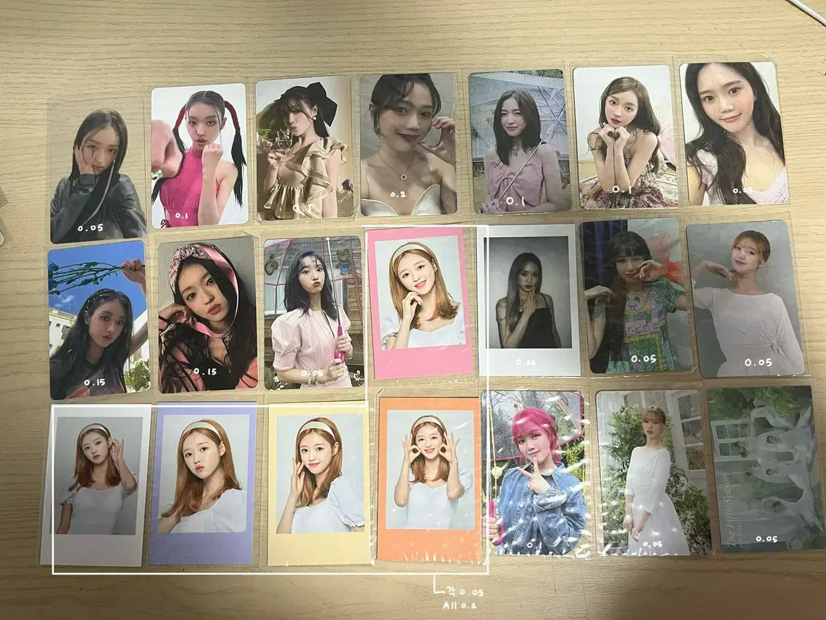 Oh my girl kep1er billlie photocard sells