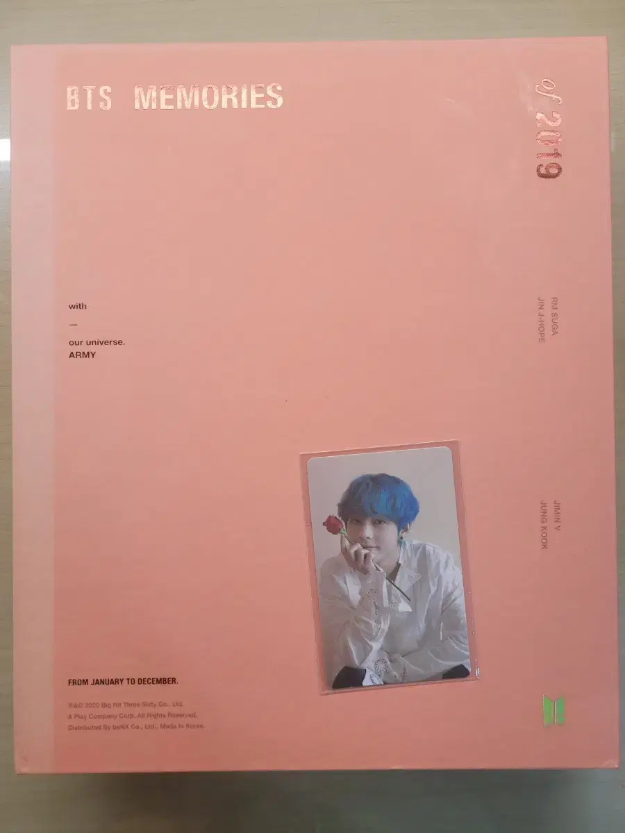 Bangtan 2019 Memories full set Taehyung