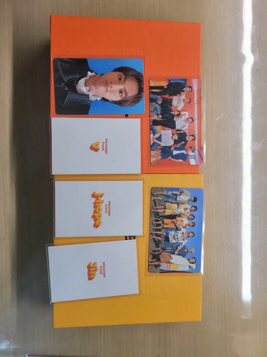 Includes bangtan butter album photocard 