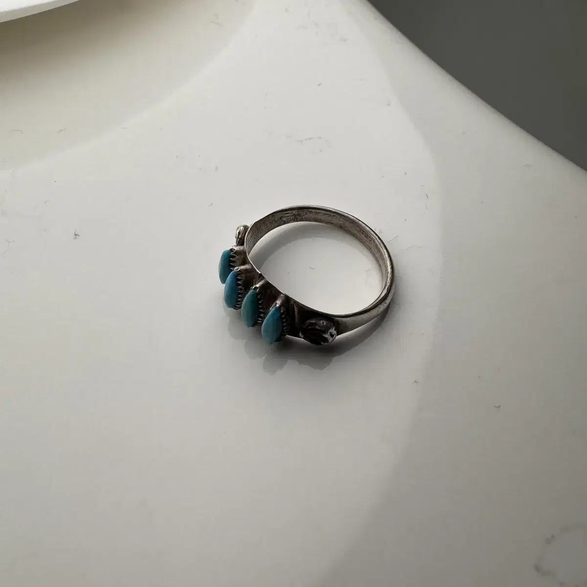 인디언쥬얼리 4 스톤 링 반지 indian 4 stone ring