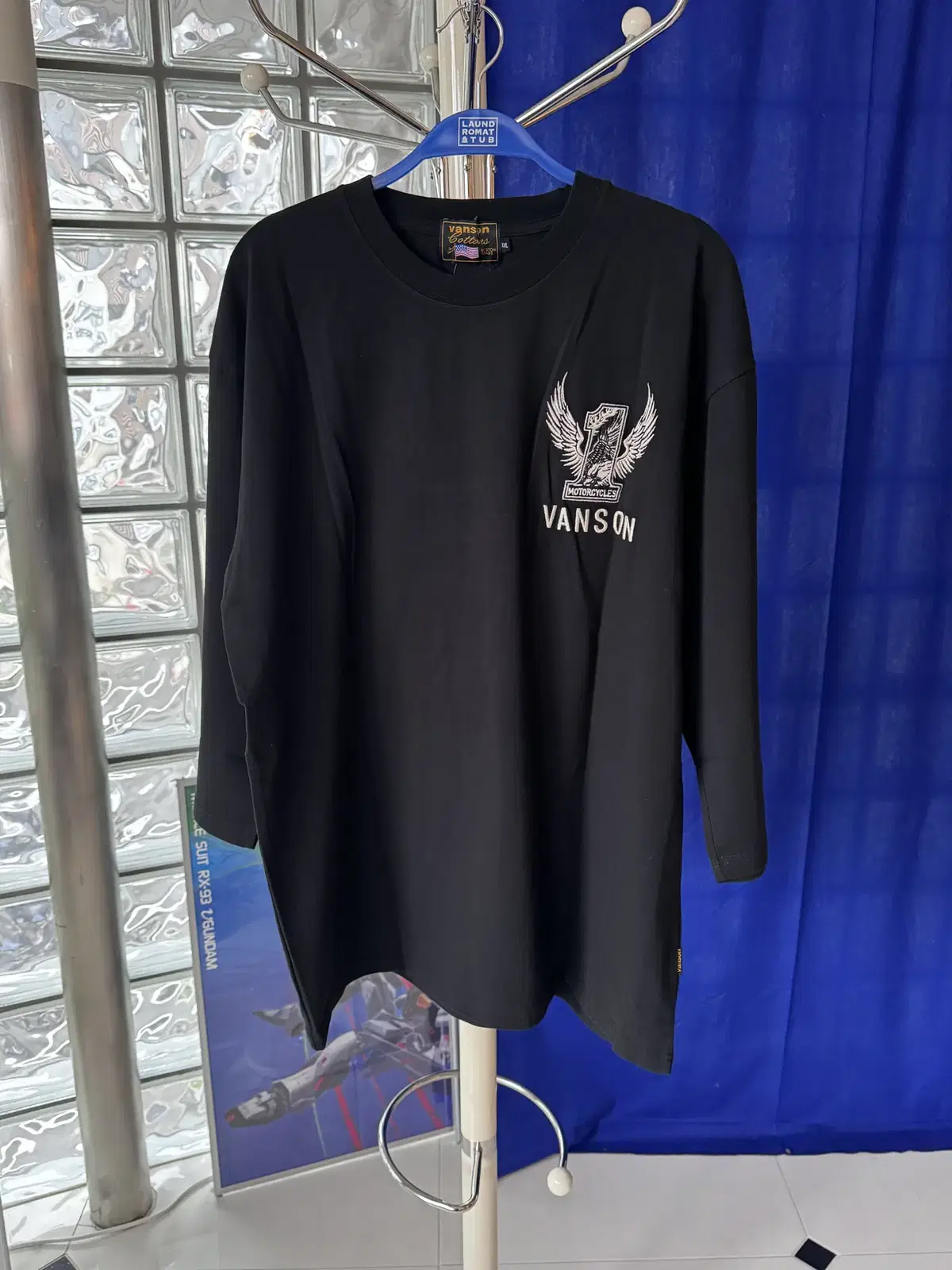 밴슨 독수리 티셔츠 vanson eagle tee