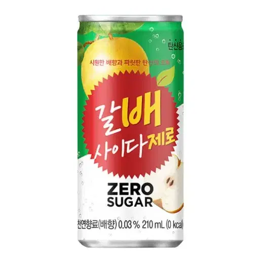 무료배송-갈배사이다 제로 210ml 30캔 갈아만든배