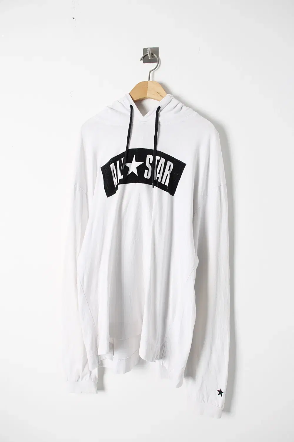 Converse Cotton Hooded T-Shirt [MAN L]