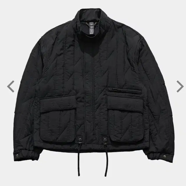 언어펙티드 QUILTED BLOUSON-BLACK