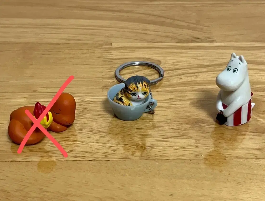 (incl. shipping) Gacha Minifigure (Moomin/Cup Cat)