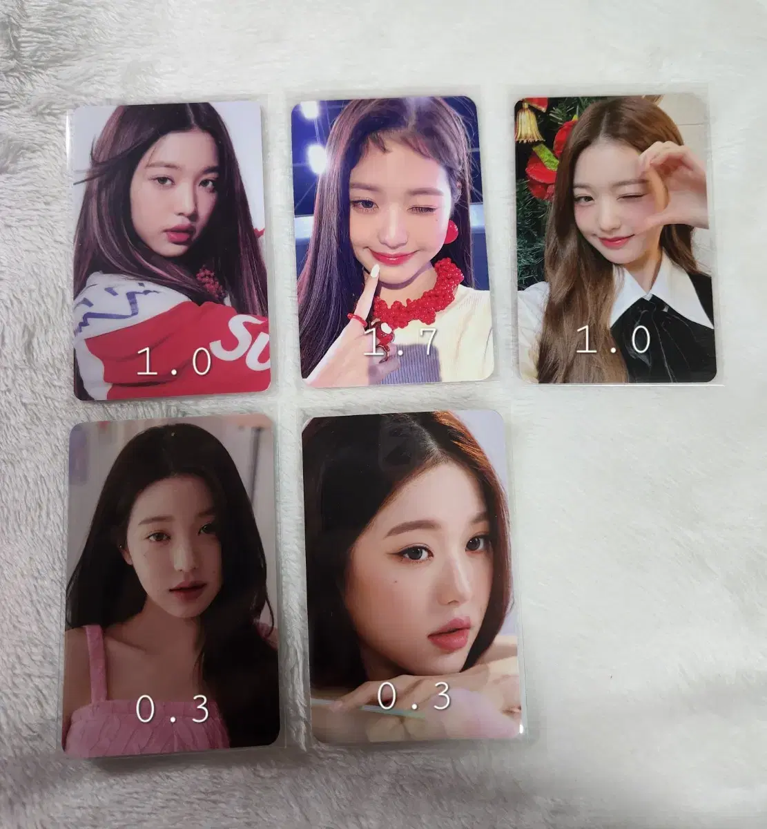 ive jang wonyoung photocard photocard alpo ld hapachristine apa afterlike