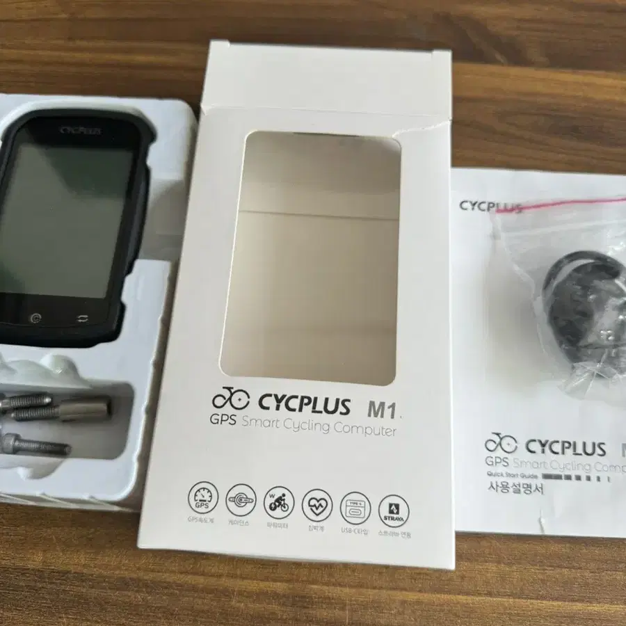 CYCPLUS m1 속도계 마운트 문라이트(라이젤 프로)세트