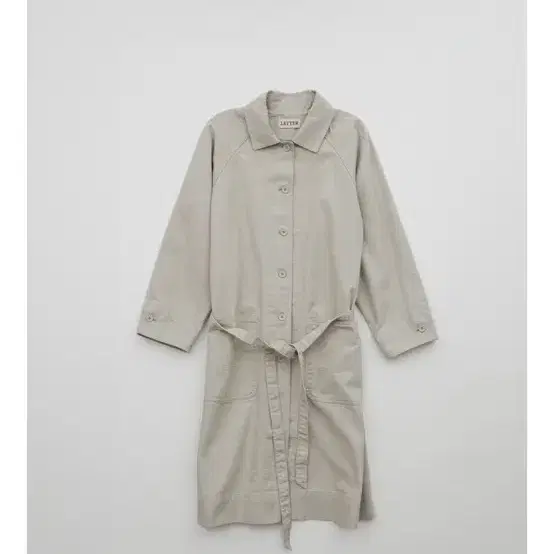 샵레터 letter washed work robe 트렌치코트