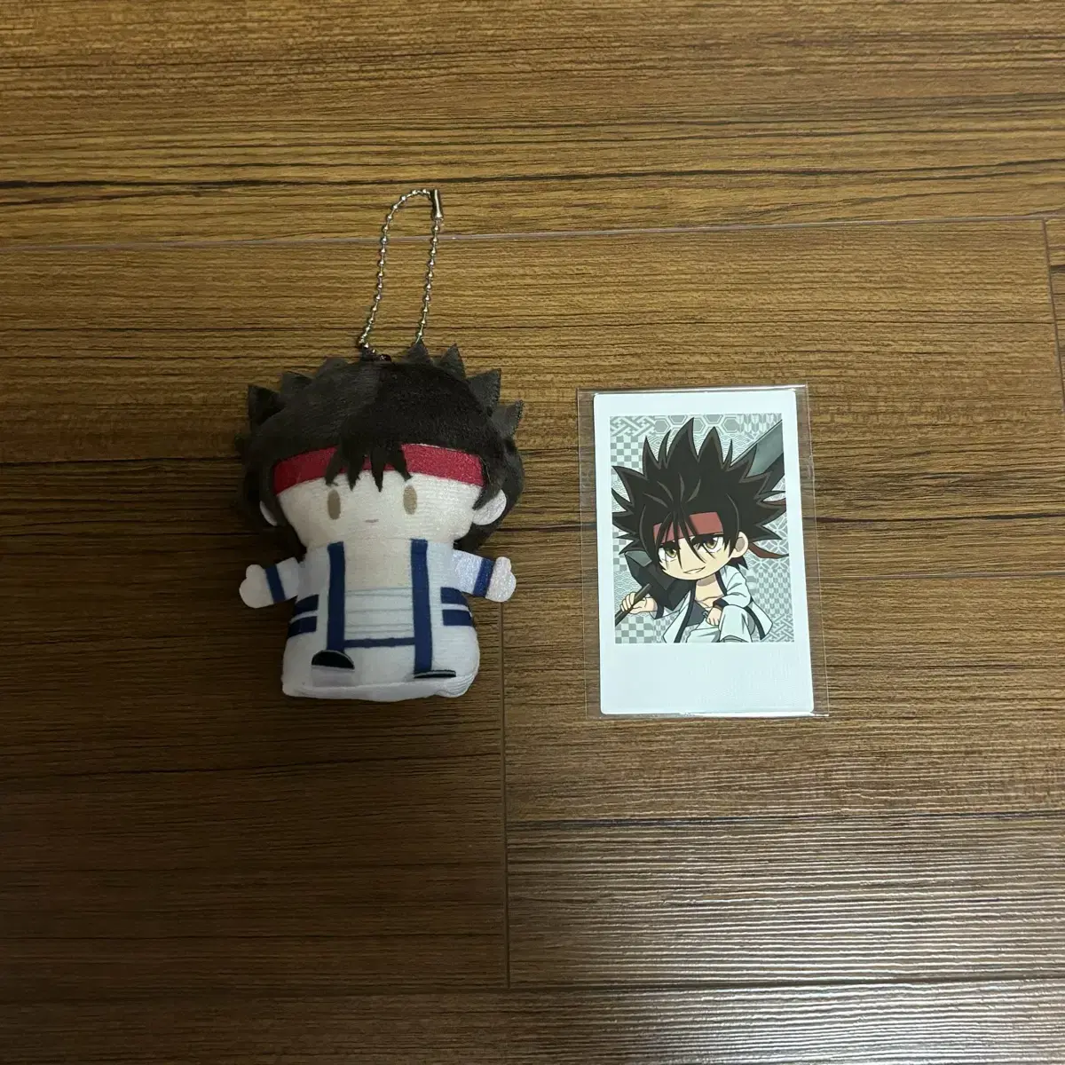 Wind Swordsman Sagara Sanosuke Papernui doll Mini pola kard Goods in Bulk