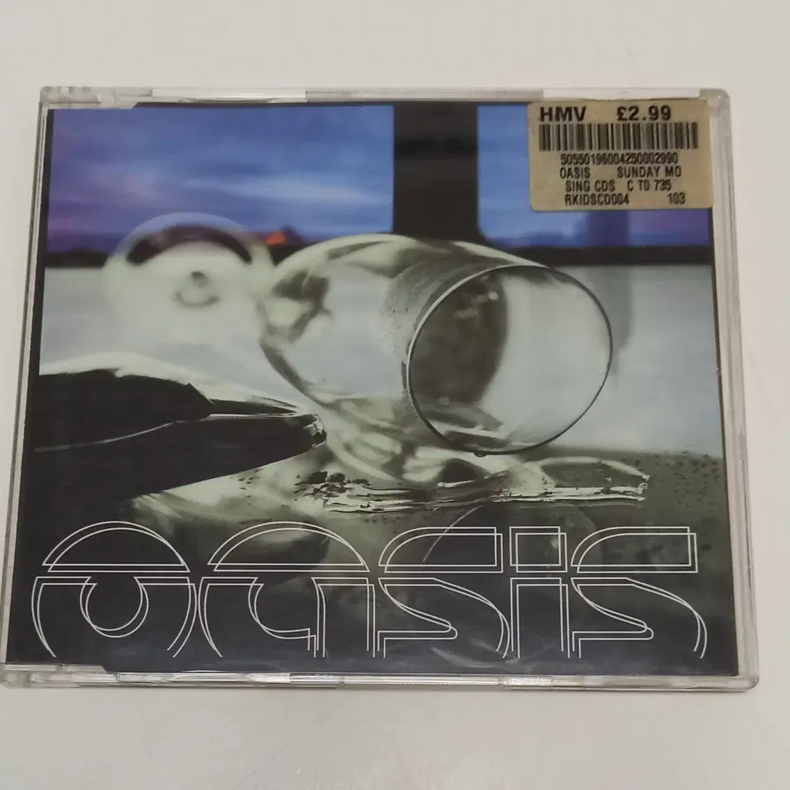 oasis cd 오아시스 영국반 싱글 수입 시디