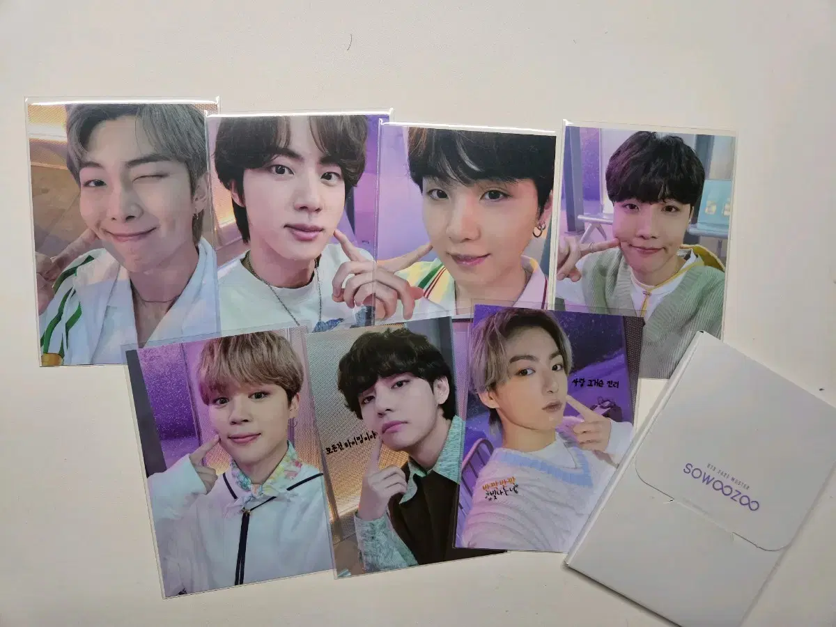 BTS microcosm pajama photo card bulk for sale!