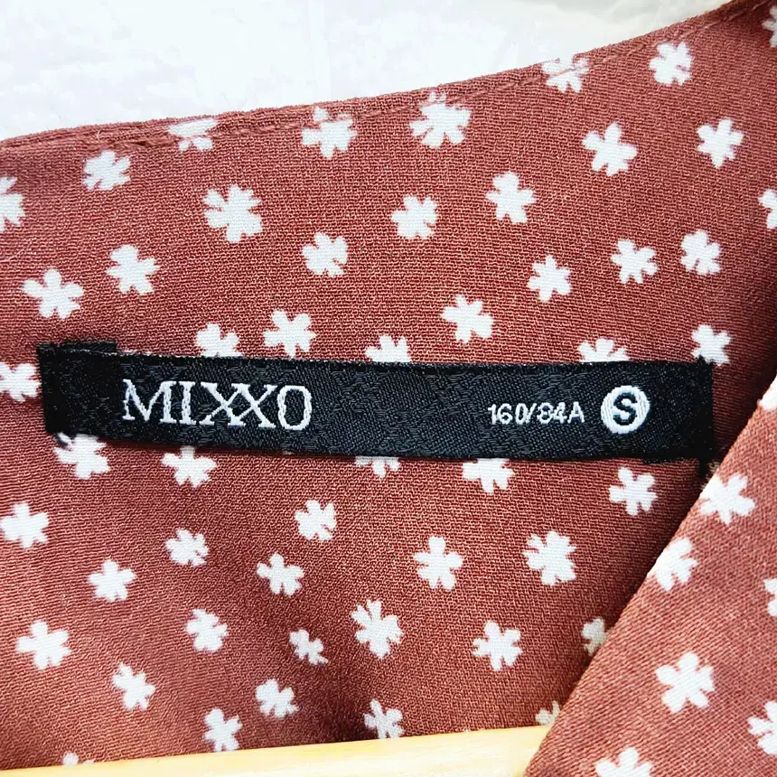 (44사이즈) MIXXO 미쏘 잔꽃 롱 원피스 (A1187)