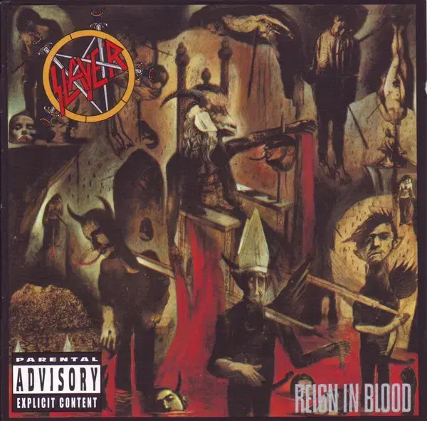 Slayer - Reign In Blood (CD) 유럽반 민트급 중고