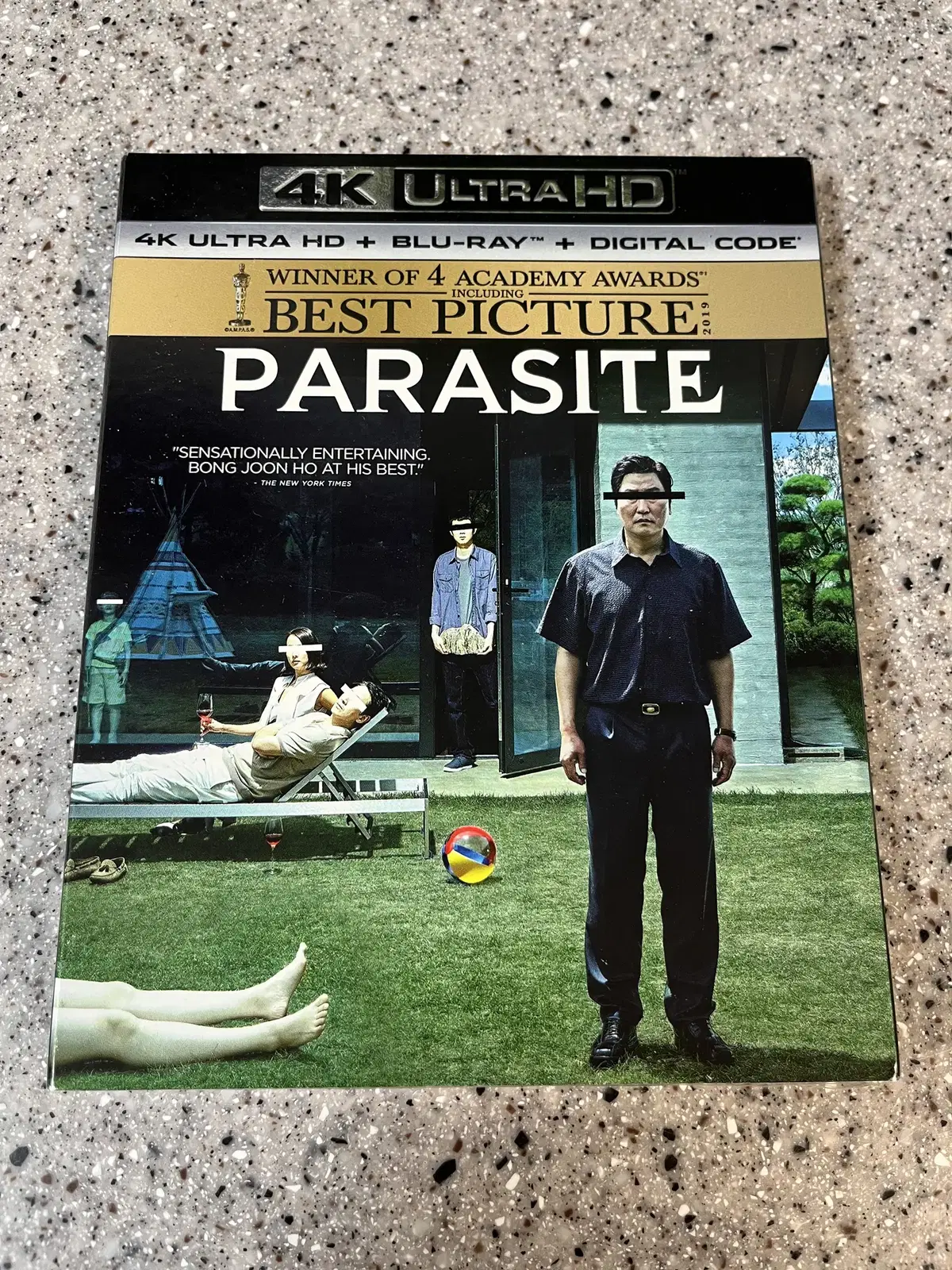 영화 기생충 블루레이 Parasite Blu-ray 미개봉 신품