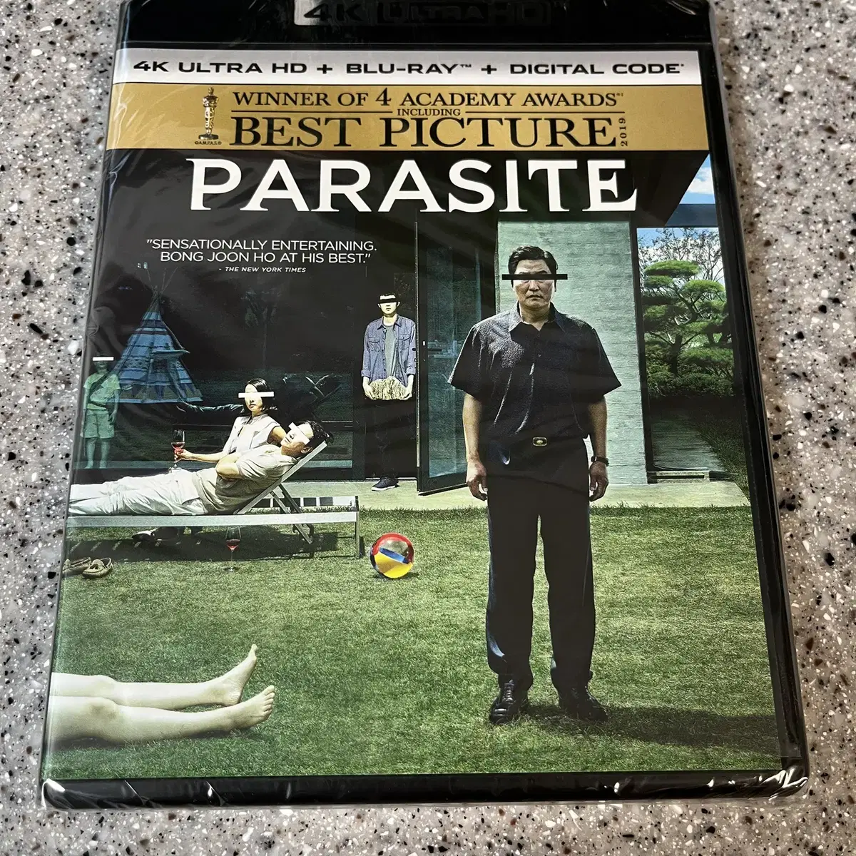 영화 기생충 블루레이 Parasite Blu-ray 미개봉 신품