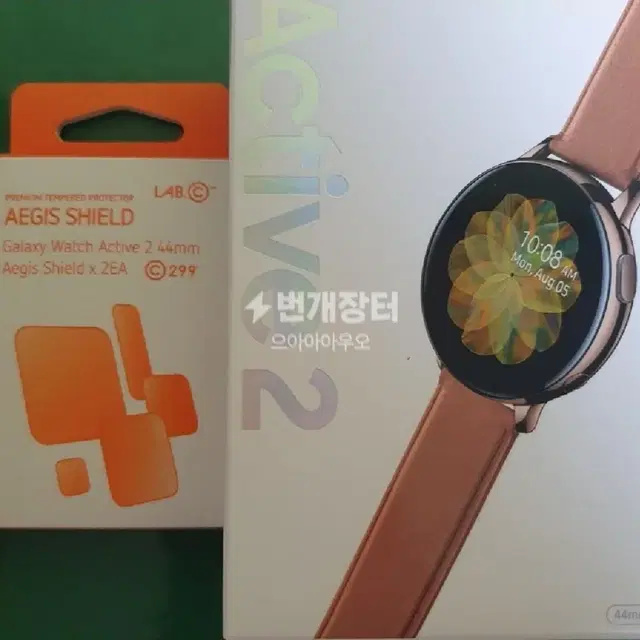 삼성 갤럭시워치 액티브2 R820 스마트워치 44mm + 필름