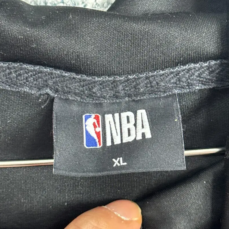 NBA 반집업 후드 반팔티 XL