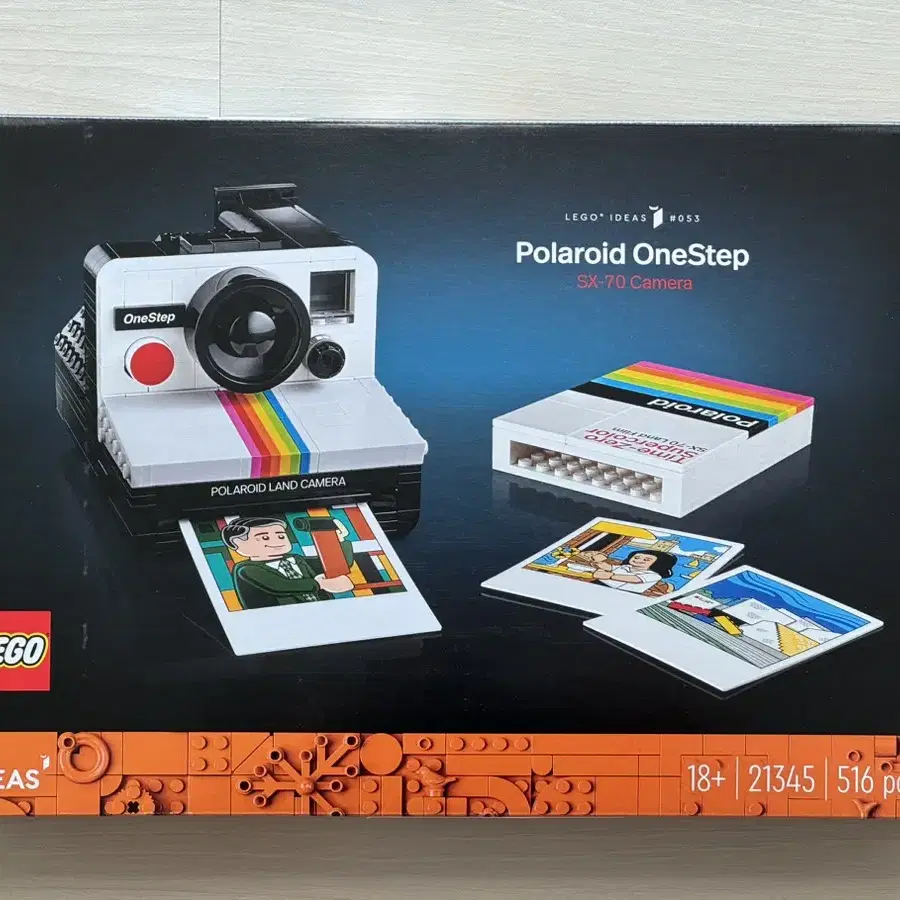 레고 21345 폴라로이드 원스텝 SX-70 카메라 (미개봉) LEGO