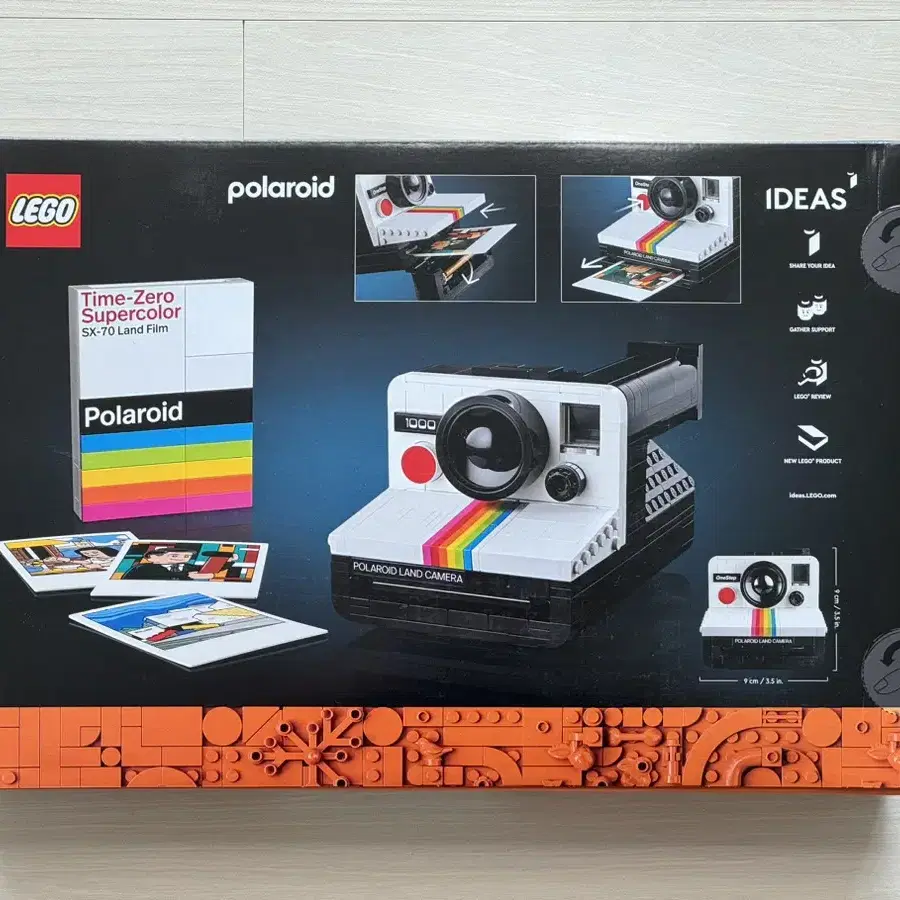 레고 21345 폴라로이드 원스텝 SX-70 카메라 (미개봉) LEGO