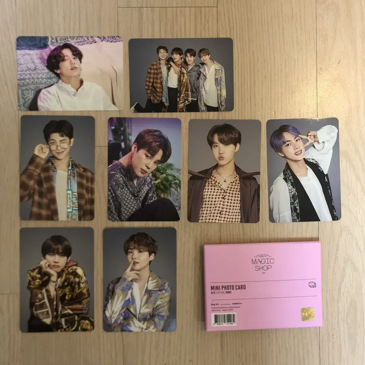 BTS Magic Shop Mini Photo Card