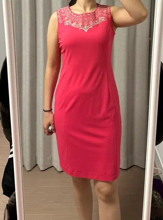 olivia lauren hot pink sleeveless one piece