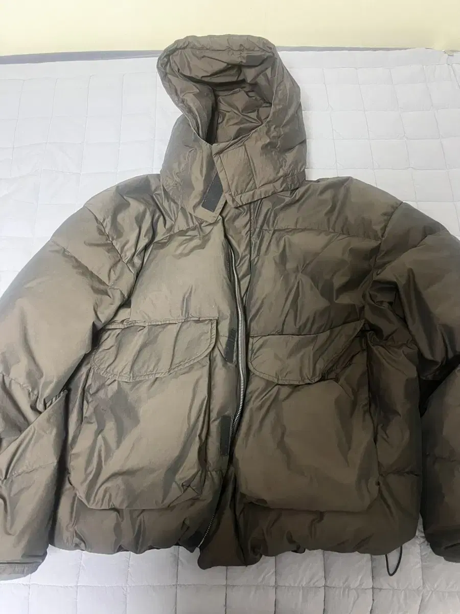 Naders Discolored Goose Down Puffer Brown Size 5