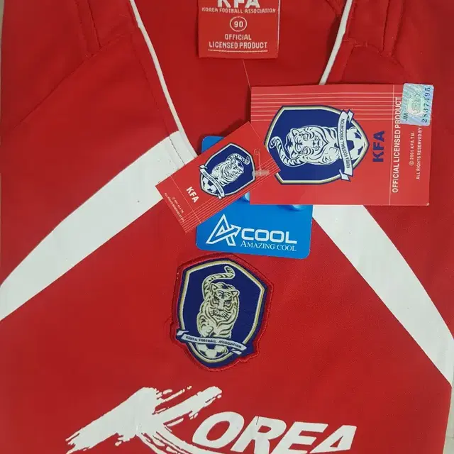 2002년 월드컵 대한민국축구국가대표 응원 티셔츠 붉은악마응원티셔츠 90