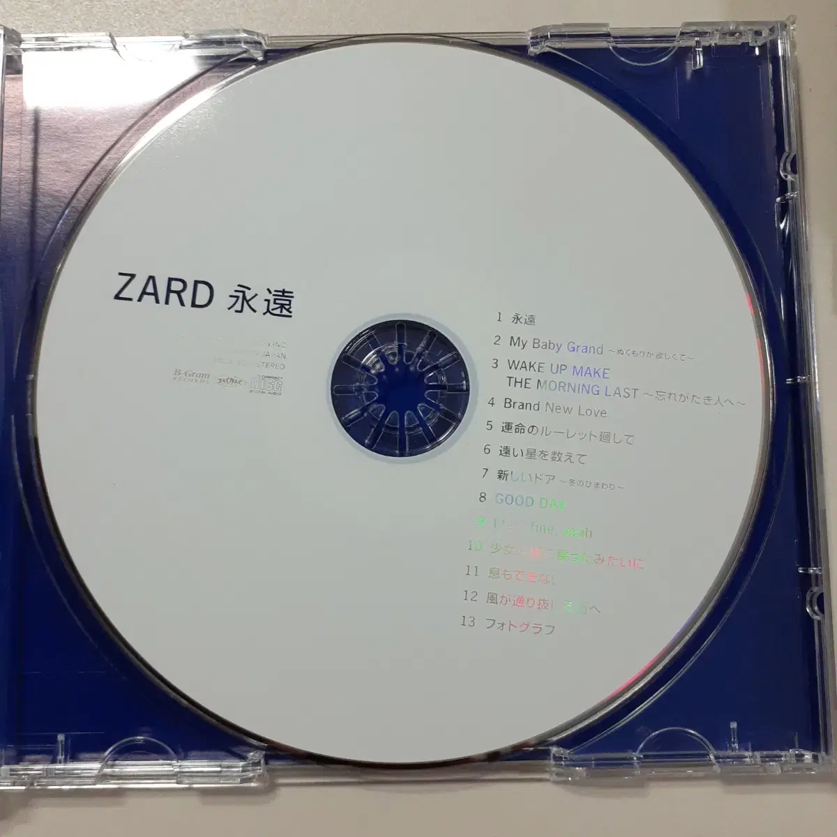 ZARD - 영원 일본 CD