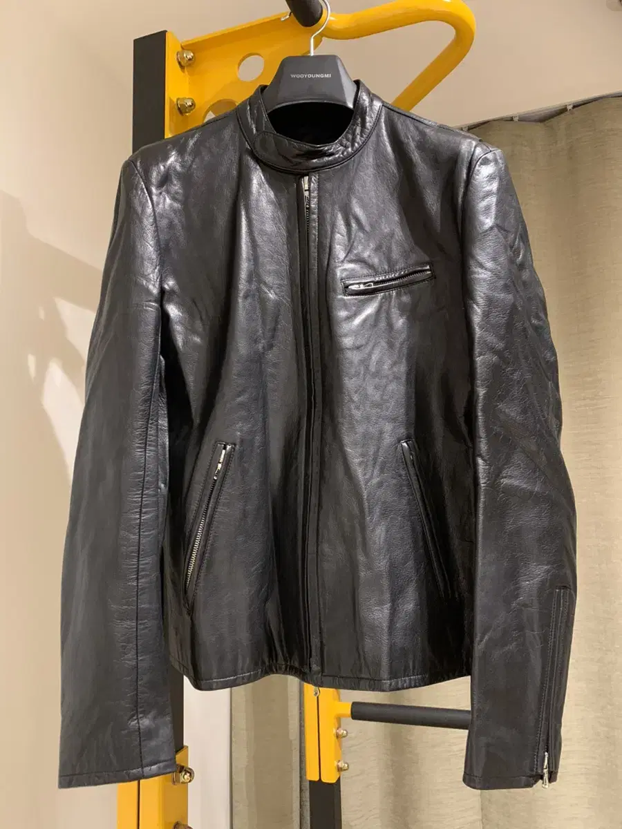 Masterpiece Lithium Homme Leather Jacket Size 48 Kazuya Kamenashi