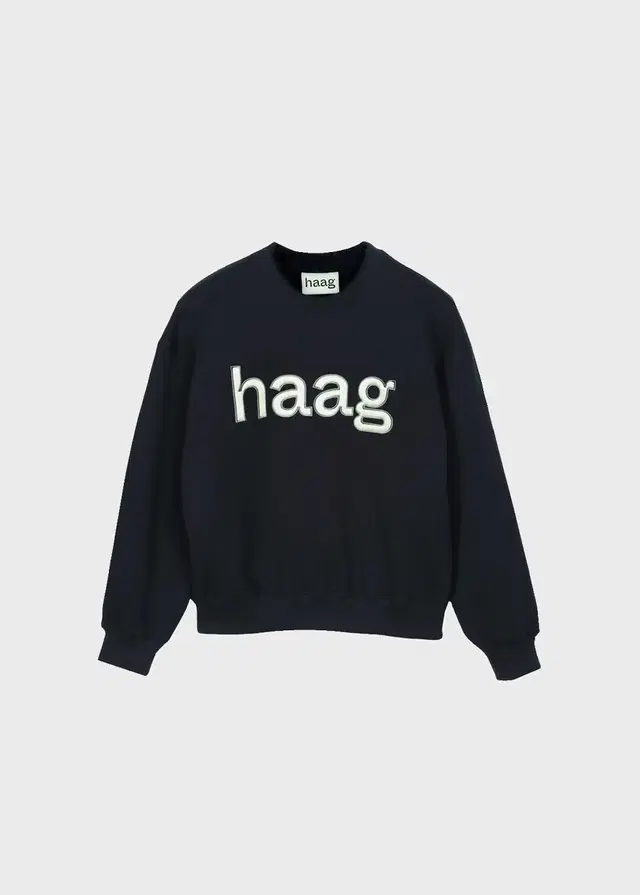 헤이그 haag birthday sweatshirt 네이비