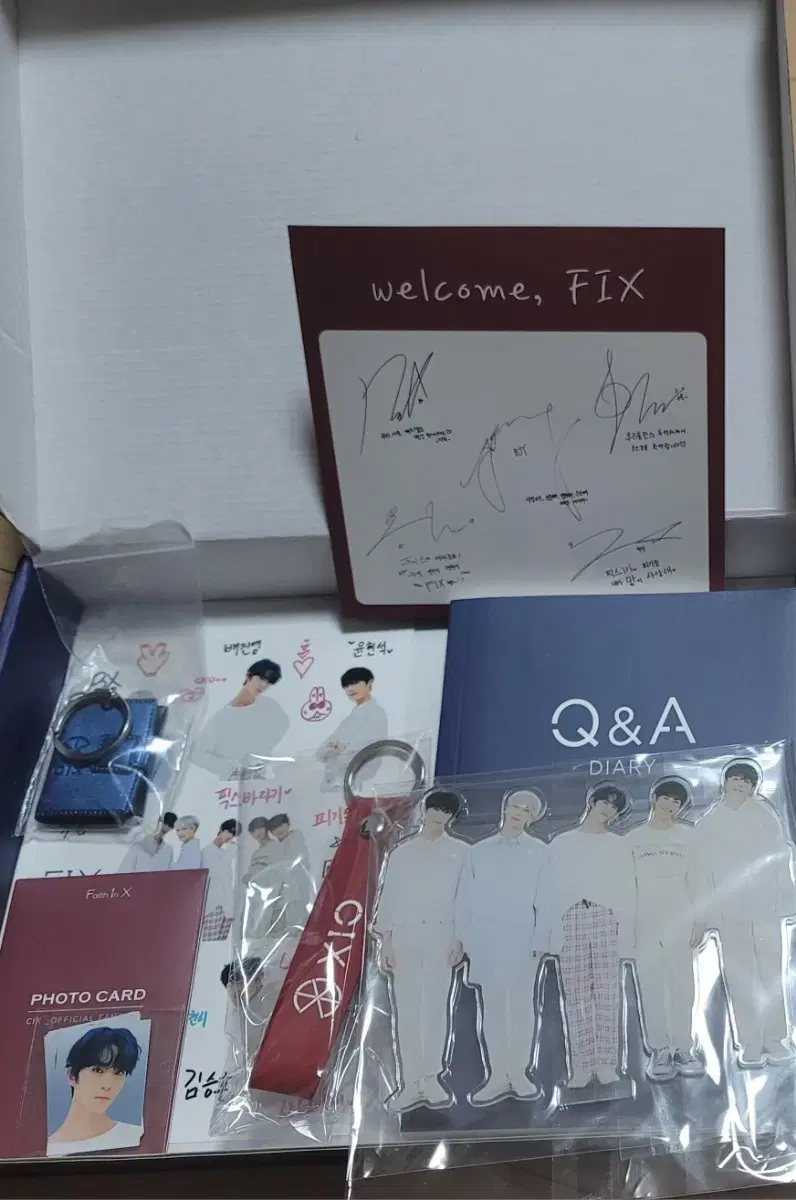 cix fix 1기 공식 키트