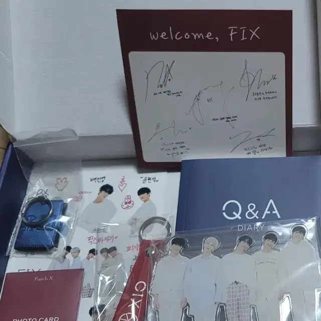 cix fix 1기 공식 키트