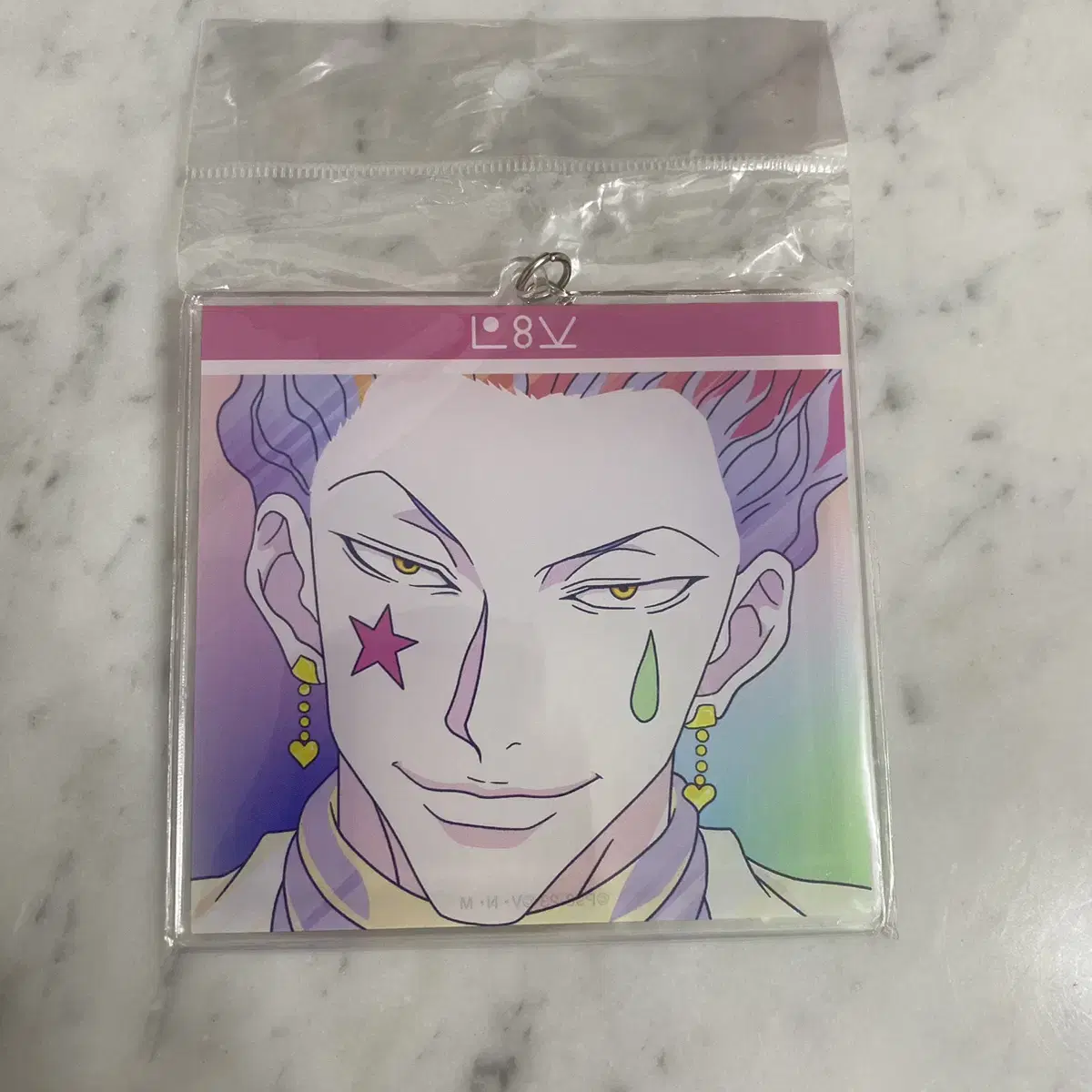 Hisoka Aniart acrylic keyring sells