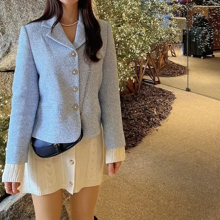 틸아이다이 그레이스 트위드 자켓 Grace tweed jacket