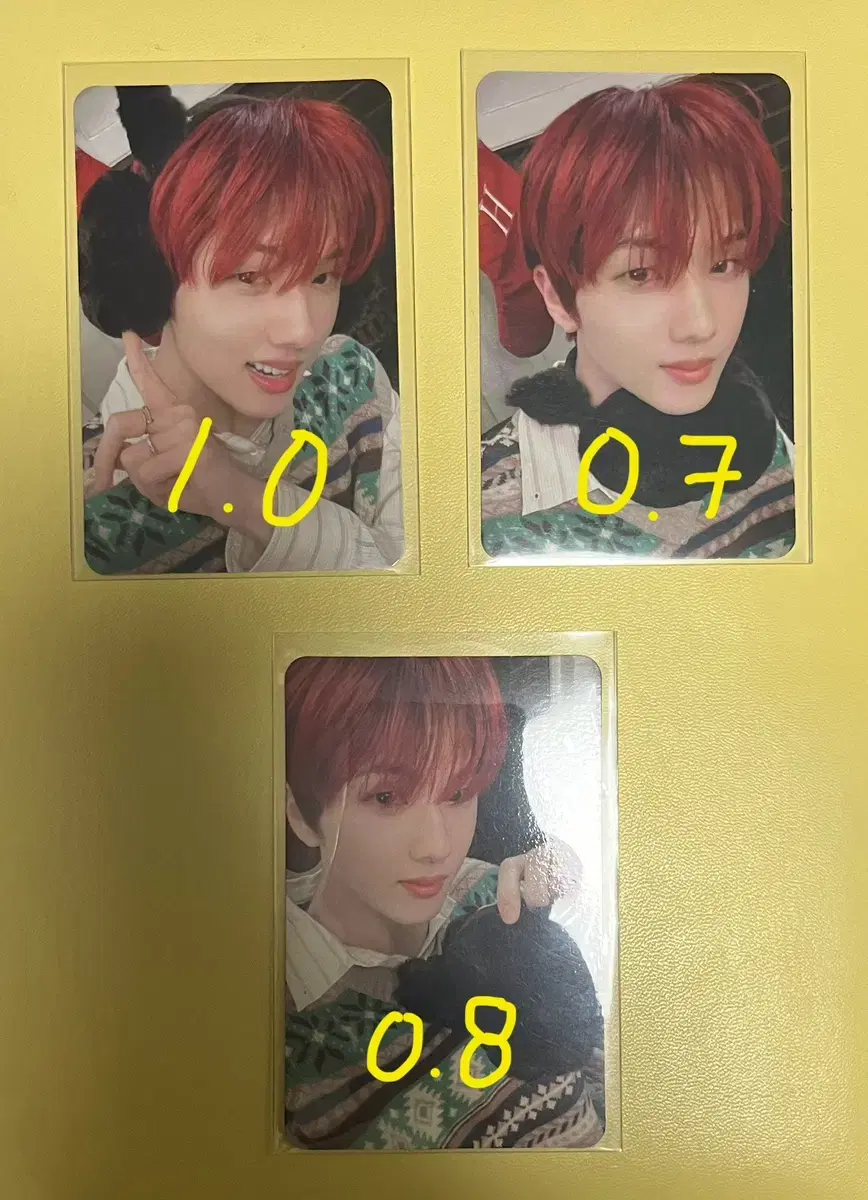 NCT Dream jisung Pink Christmas Random Pack Photocard