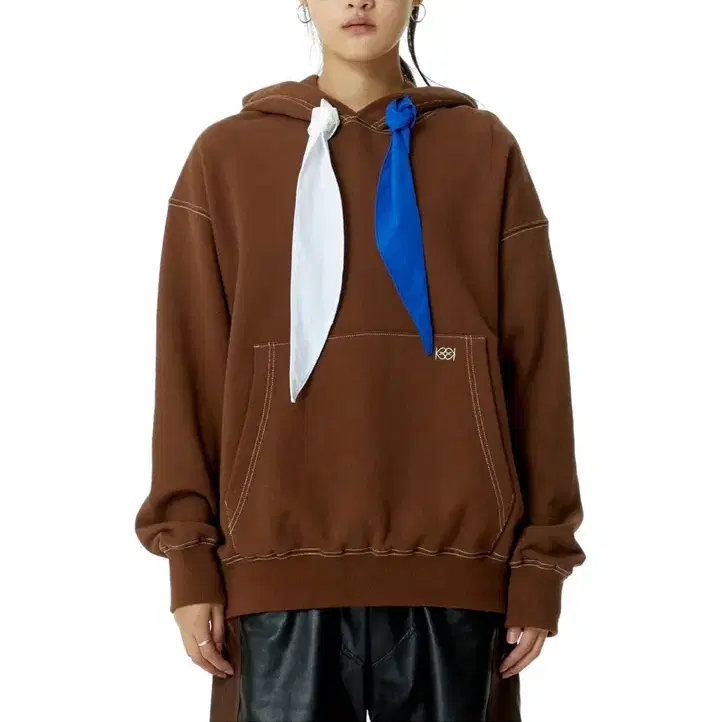 Kijun RABBIT HOODIE BROWN M